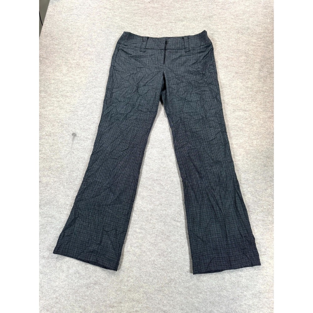 Joe B by Joe Benbasset Wide Leg Dress Pants Women 11 Gray Textured Rayon Formal